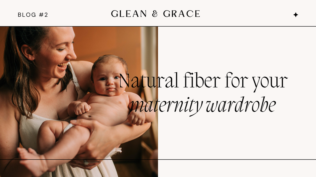 Natural Fibers for your maternity wardrobe